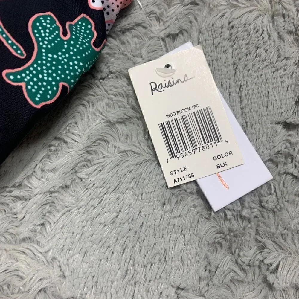 Raisins Puerto Vallarta Floral Cutout Swimsuit
